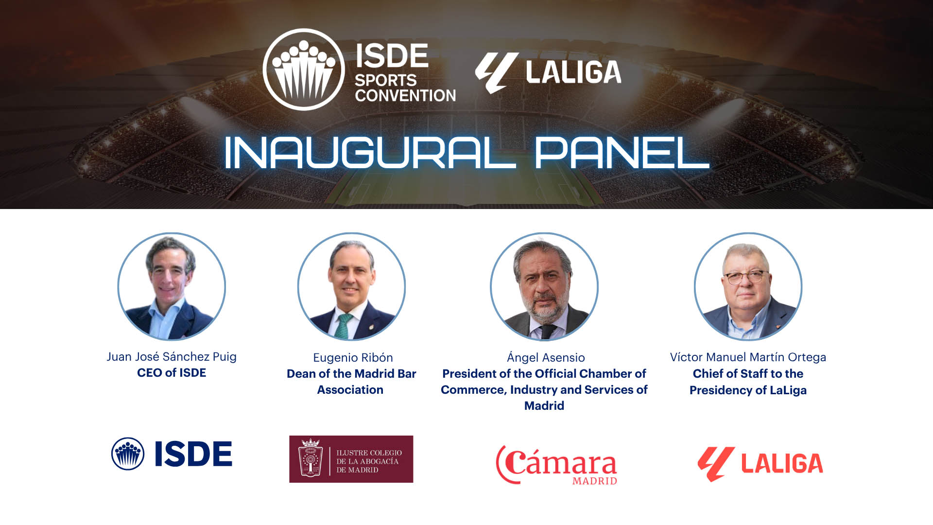 Inaugural panel